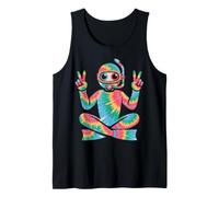 Scuba Diving Tie Dye Peace Sign Hippie da Donna e Uomo Canotta