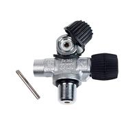 Scubapro BASIC Valvola serbatoio "BI" DIN/INT senza spina, corpo destro, EN144-1