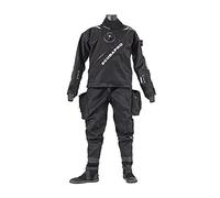 SCUBAPRO Definizione Dry HD Cag. F. L Kit di regolatore per Immersioni in Acqua Fredda Unisex-Adulto, Nero, L