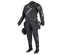 SCUBAPRO Definition Dry HD Cag. H. 3XL, Kit regolatore per Immersioni in Acqua Fredda Unisex-Adulto, Nero