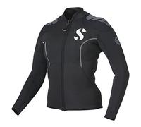 Scubapro EVERFLEX 3.0 LG.SLV WN XL-Gomma Naturale YULEX Kit di regolatore per immersioni in acqua fredda Unisex-Adulto, Nero