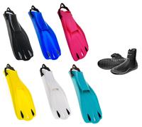 Scubapro Go Sport Pinne Con Delta Boots 5Mm Calzari Da Immersione Taglia 34-48
