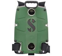 Scubapro Back Pad S-Tek Silver - Kit di regolatore per Immersioni in Acqua Fredda, Unisex, per Adulti, Army Green, None Or Other