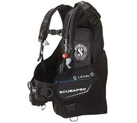 SCUBAPRO Level 2022 XS W/BPI - Kit regolatore per Immersioni in Acqua Fredda, Unisex, per Adulti, Colore: Nero