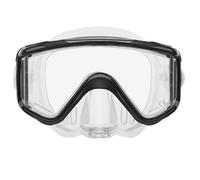 SCUBAPRO maschera Crystal Vu Plus con spurgo - nero per subacquei e snorkelisti