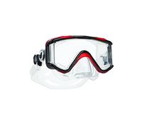 SCUBAPRO maschera Crystal Vu Plus con spurgo - rosso per subacquei e snorkelisti