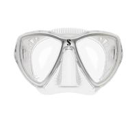 Scubapro Synergy Mini Mask CLR/WHI-SLV - Kit di regolatore per immersioni in acqua fredda, unisex, per adulti, Clear/White/Silver, One Size