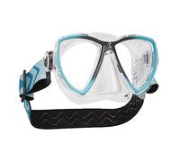 Scubapro - Mini maschera Synergy, colore: Turchese/Argento