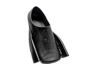SCUBAPRO Pinna modulare con sistema di pinne da immersione con piede intero, nero, S