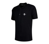 Scubapro 50972 Short Sleeve Polo Nero,Grigio M Uomo