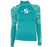 SCUBAPRO Rashguard UPF 50 Donna Manica Lunga Rashguard Rashguard Donna