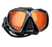 Scubapro Spectra Mirror Maschera Subacquea Arancione Con Lenti Specchiate
