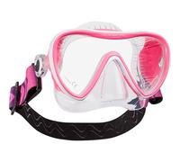 Scubapro Synergy 2 Maschera con Cinturino Comfort - Rosa - Silicone Trasparente