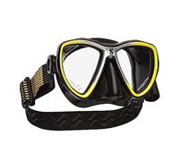 Scubapro Synergy Mini Mask BLK/YEL-SLV - Kit di regolatore per immersioni in acqua fredda, unisex, per adulti, colore: nero/giallo/argento, taglia unica