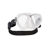 Scubapro Synergy Mini Mask CLR/WHI-SLV - Kit di regolatore per immersioni in acqua fredda, unisex, per adulti, Clear/White/Silver, One Size