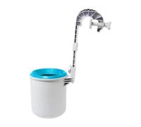 Scubetto Piscina - Dispositivo Di Alimentazione Della Schiumatoio, Scubetto Da Parete | Sifone Automatico, Circolazione D'acqua Costante, Funzione Autopulente, Installazione Compatta Per Bacino