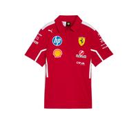 Scuderia Ferrari F1 Ufficiale Bambini Team Polo Puma Rosso 2025