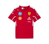 Scuderia Ferrari F1 Ufficiale Puma Team T-Shirt 2025 Rosso