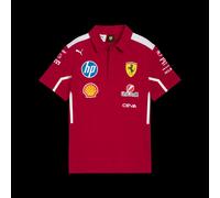 PUMA Scuderia Ferrari F1 Polo Squadra 2025 - Rosso - Taglia: 3XL