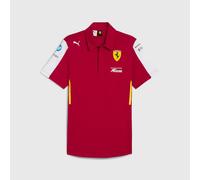 Scuderia Ferrari Wec Lmh Ufficiale le Mans 24hr Puma Team Polo 2025 Rosso