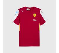 Scuderia Ferrari Wec Lmh Ufficiale le Mans 24hr Puma Team T-Shirt Tee 2025 Rosso