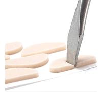 SCUDGOOD 40 naselli in schiuma morbida autoadesivi per occhiali in EVA naselli antiscivolo senza trucco naselli per occhiali da vista naselli per cornici in plastica 1 mm