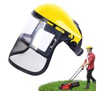 Scudo abrasivo, scudo viso trasparente | Scudo viso per levigatura - Copertura protettiva trasparente leggera resistente alla nebbia per la lavorazione del legno all'aperto all'aperto