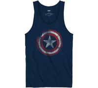 Scudo Capitan America Simbolo Marvel Adulto Canottiera