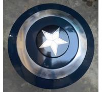 Scudo Captain America Natale Cosplay Larp Rotondo Forma Ferro Shield Best Per