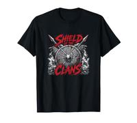 Scudo dei Clan Corvo Vichingo norreno Maglietta
