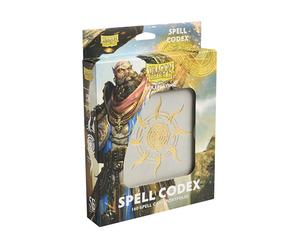 Scudo del Drago Arcano Tinmen: Codice degli Incantesimi di Gioco di Ruolo: Bianco Cenere - Compatibile con le Carte Incantesimi DND Ufficiali - P