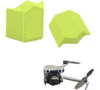 Scudo di controllo della luce per bracci posteriori DJI 5 Pro costruito per ridurre la distrazione visiva da fonti vicine durante le missioni crepuscolari e notturne (verde)