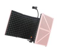 Scudo di isolamento acustico professionale con 5 pannelli assorbenti per un suono migliorato