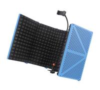 Scudo di isolamento acustico professionale con 5 pannelli assorbenti per un suono migliorato