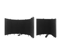 Scudo di isolamento del microfono - Pannello di riduzione del rumore Sound Sponge | Scudo di registrazione trasmessa a piegabile, pannello di isolamento del suono per registrazione, filtro acustico pe