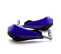 Scudo di protezione dell'impugnatura per moto Paramano universale per manubrio per moto per Honda per Suzuki(Blu)
