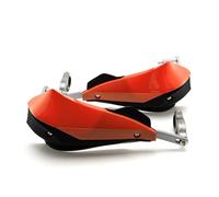 Scudo di protezione dell'impugnatura per moto Paramano universale per manubrio per moto per Honda per Suzuki(Arancia)