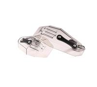 Scudo di protezione dell'impugnatura per moto Protezioni per le mani per motociclette Paramani per protezioni per maniglie per Honda per Yamaha per Kawasaki per Suzuki(Grigio)