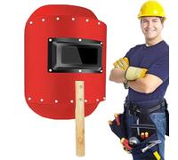 Scudo di saldatura a Mano - Protettore di rettifica Tig Portatile Pannello di sicurezza degli Uomini Uomini | Maschera deflettore detriti scintille, maniglia regolabile resistente al calore