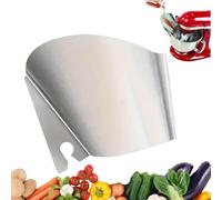 Scudo di versamento in acciaio inossidabile, scudo di versamento del frullatore da cucina - Anti-Splash Pour-Chute Acciaio inossidabile Cappotto di versamento - Accessori da cucina per alimenti
