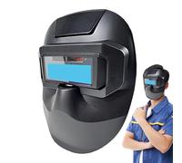 Scudo facciale di saldatura - Protezione anti-scheggia per oscuramento automatico, scudo facciale durevole per la macinazione | Protezione per saldatura per taglio al plasma, scudi protettivi a facce
