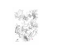 SCUDO INFERIORE SINISTRO ORIGINALE YAMAHA XMAX X-MAX TECH MAX 125 300 2023 2024