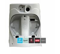 SCUDO INTERNO PARAGAMBE BAULE GRIGIO ORIGINALE PIAGGIO ZIP 2000 575395000M