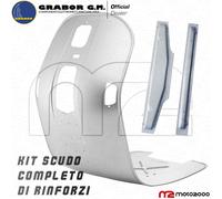 SCUDO LAMIERATO PEDANA COMPLETO DI RINFORZI LML STAR 125 150 2T