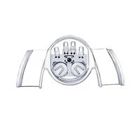 Scudo LED Light -Up Smile - Guardia del portavoce Multicolore, accessorio per prestazioni Lampeggiante | Proporro Ricaricabile Stage, Trasformatore attore interattivo, Costumi f