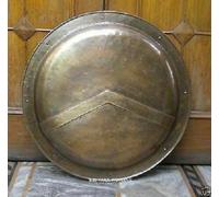 Scudo medievale da 24 pollici 300 sparten King Leonida decorazione vintage...