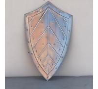 Scudo Medievale Dei Cavalieri Templari In Metallo 28"