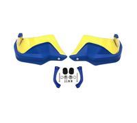 Scudo Moto Paramani Per R NINET R9T Per Pure Per Urban Paramani Shield ABS Antivento Resistente Agli Urti Installazione Rapida 2014-2024 Tutti I Modelli Protezione Mano Manubrio(Blue Yellow Set)