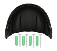Scudo per Copertura Telecamera di Sicurezza Esterna, Resistente Copertura Parasole in Plastica ABS per Telecamera di Sicurezza Esterna, Alta compatibilità, Design del Cavo (BLACK)