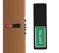 Scudo per la privacy, cartellone per porte scorrevoli per spazi liberi o occupati | Schermo magnetico per privacy scorrevole portatile per uffici, conferenze e servizi igienici